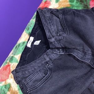 Black vintage look jeans
